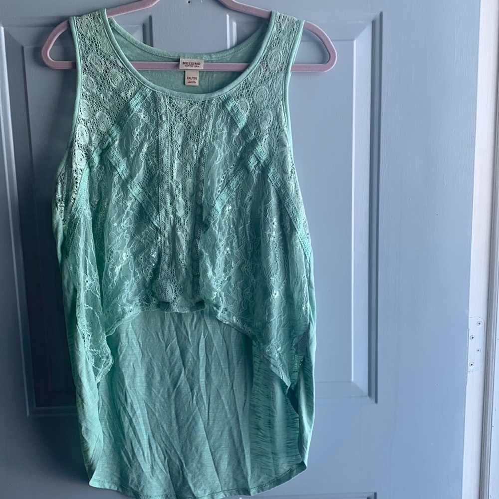 Womens hi-lo tank
